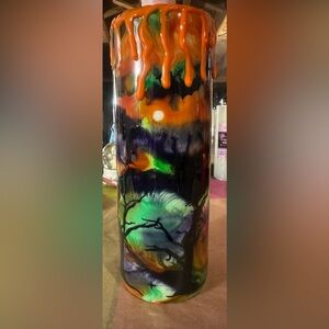 Halloween tumbler 20oz skinny